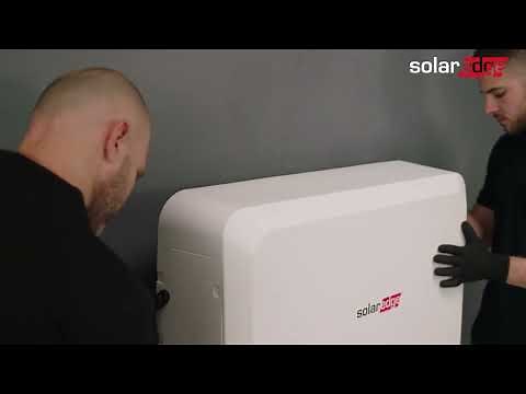 Wiring the SolarEdge Home Battery 400V (floor-mounted) Tutorial 2/4 | International