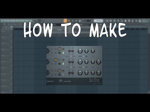 HOW TO MAKE A PLUCK IN.... ¡¡¡3XOSC!!!