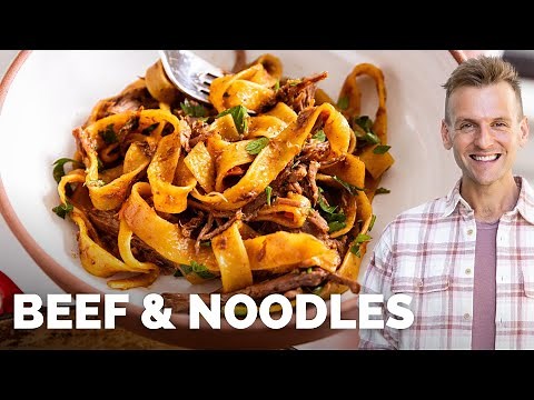 The Best Beef and Noodles | Super Flavorful!
