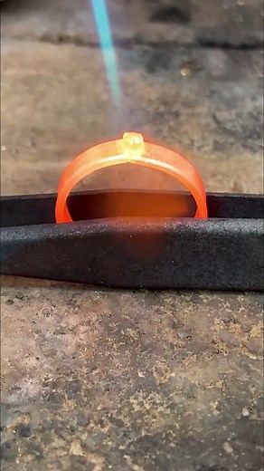 9.3K views · 190 reactions | Making a simple 24k Gold Rings. #jewellery #jewelry #jewelrymaking #creativity #ideas #motivation #inspiration #forging #crafting #gold #best #iconic #art #viralvideo #viralreels #trend #trending #fyp #foryou #fbreels #fypシ゚ | Emperium Anvil | Facebook