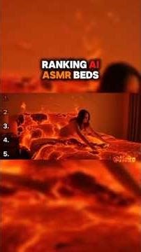 Ranking AI ASMR Bed 🛌✨ #shorts