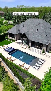 13K views · 7.1K reactions | A private pool and spa, intricate ceiling details, and a custom-designed kitchen have never looked better. Start every day off right with this luxury home! Builder: @sapphireluxuryhomes Landscape: @sappirelandscaping Agent: @realtysolutionsofmi Video: @wayup_media #luxuryhomes #homebuilder #customhomebuilder #customhomes #modernhome #michigan #dreamhome #hometour #housetour #backyarddesign #summerready | Sapphire Luxury Homes | Facebook