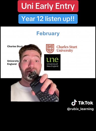 When Do Early University Entries Open?