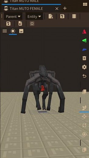 THE MUTO's WIP for Minecraft Bedrock #minecraft #godzilla #muto #animation #model #kaiju #fyp
