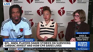 NFL, NWSL players share stories on surviving cardiac arrest and how CPR saves lives