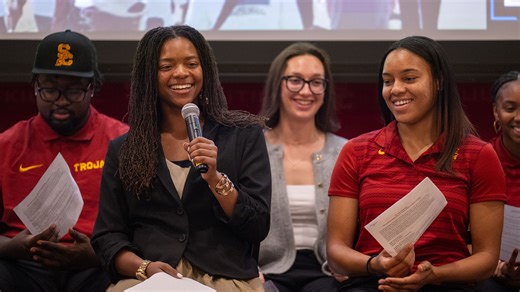Stronger Than Hate: USC student-athletes share life-altering trips