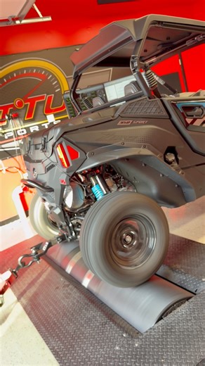 2026 CFMOTO ZFORCE dyno run.. H.P. at the wheel. Follow for the MSC tune numbers! #offroad #cfmoto #performance #4x4 #teamMSC #racing #fasttunes #utv #fun | Real Talk Powersports