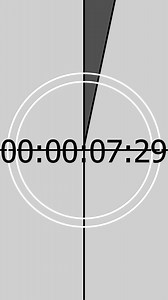 Old movie countdown timer vertical resolution. 10 seconds vintage film countdown on faded grey background. Old retro wipe rolling effect. Black and White, Monochrome Universal Countdown Film Leader.