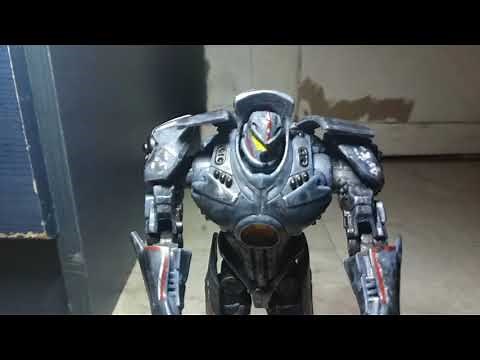 Pacific rim gypsy danger vs knifehead (Pacific rim stop motion)