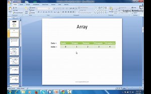 2. Data Structure and Implementation- Array - video Dailymotion