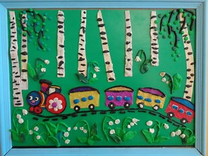 MAAM.ru: «Паровозик из Ромашково». Пластилинография в старшей логопедической группе (мастер-класс)