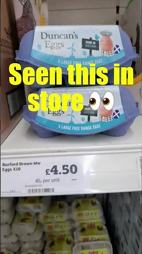 👉 £1.80 eggs?! 😳 Sainsbury’s UK price 🇬🇧 #sainsburys #ukdeals #ukprices #eggprices