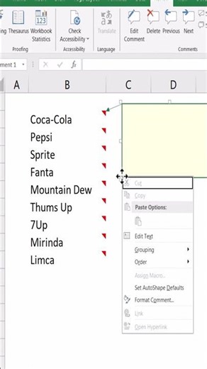 Insert Pictures in Excel Cell Notes #excel #excelforbeginners #exceltutorial #exceltips
