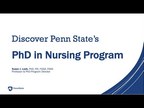 Learn about the PhD in Nursing Program