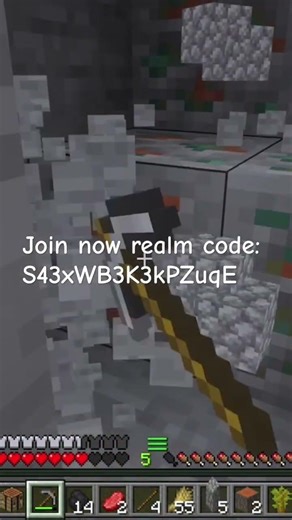 Survival realm code with Java pvp mod. No creative mode admins! #foryou #minecraft #gaming