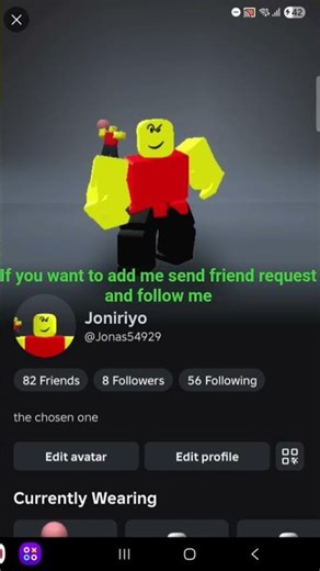 follow and send friend request