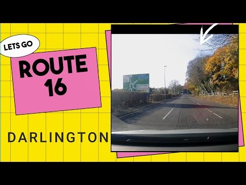 Driving Test Practice Route Around Darlington 16