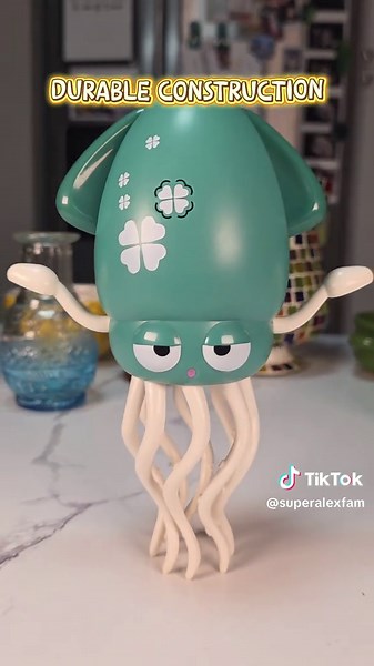 Mesmerizing Dancing Squid Toy for Infants and Toddlers