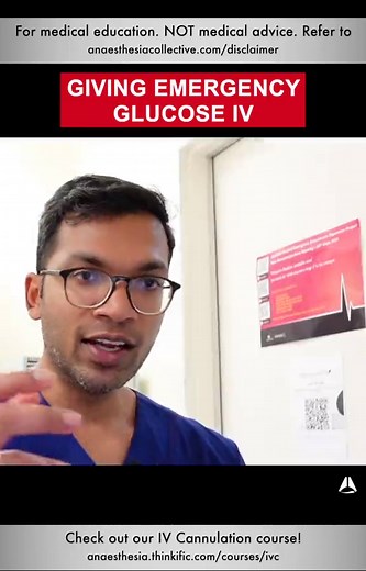 Administering 50% Dextrose for Hypoglycemia: Anesthesiology Technique