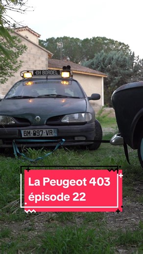 Restauration de la Peugeot 403 avec de nouveaux pneus - Épisode 22