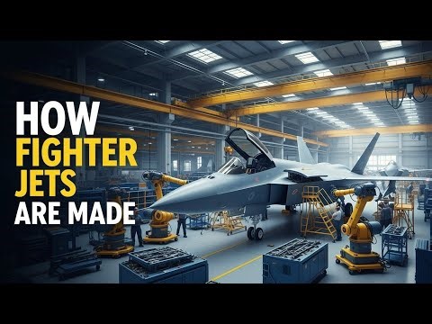 Inside the Stealth Fighter Jet Factory – How Modern Combat Jets Are Built (Full Process) #inside