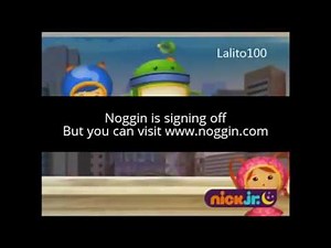 Noggin Sign Off and Nick Jr Sign On