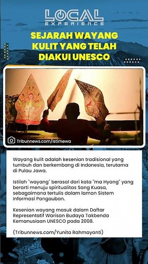 Mengenal Sejarah Wayang Kulit, Kesenian Tradisional Jawa yang Resmi Diakui UNESCO pada 2008