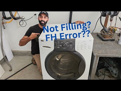 Fixing A Kenmore/Whirlpool Front Load Washer That Is Not Filling!