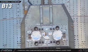 Superheavy booster 13 arrived at the launch pad 10 days after Flight-5 mission. 📹labpadre #SpaceX #Starship #Starshiplaunch #Space #CountdownToLaunch #countdown #launch | Space FrontPage
