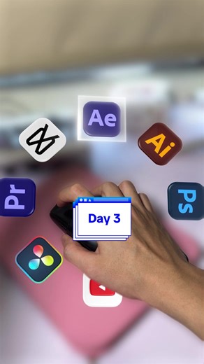 Day 3 Motion Graphics Logo Animation in After Effects