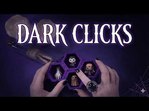 Wednesday Addams Dark Aesthetic Display 🕸️ | Gothic Studio Styling & Satisfying Clicks (ASMR)