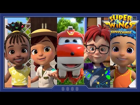[Superwings s4 Compilation] Africa and Oceania | Super wings Full Episodes