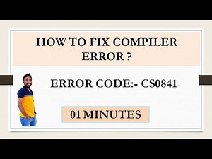 Fixing Compiler Error CS0841 in C# | Variable Used Before Declaration