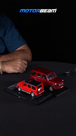 MotorBeam on Instagram: "Small in size, big on vibes. Unboxing the Mercedes G-Wagon scale model. Do you collect scale models? List your prized possessions in the comments section ⬇️"