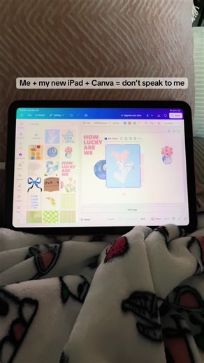 No thoughts just collages🎀📱✨ #pinkipad #ipadgirly #canva #ipad #ipada16 @Canva