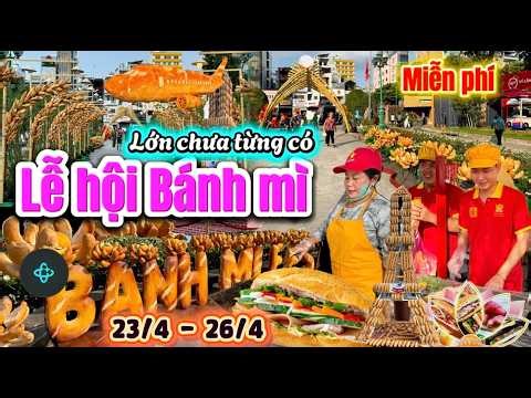 1242. Sài Gòn - Lễ hội Bánh mì lần 4 với hàng 100 thương hiệu ngon xuất hiện chờ thực khách đến ăn