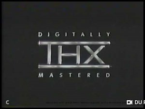THX - Digitally Mastered (1998) Company Logo (VHS Capture) High Tone #1