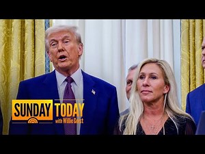 Trump, Rep. Marjorie Taylor Greene Feud Over Epstein Files