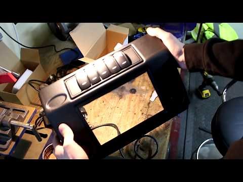 MUD Stuff Land Rover Defender Dash Console Install