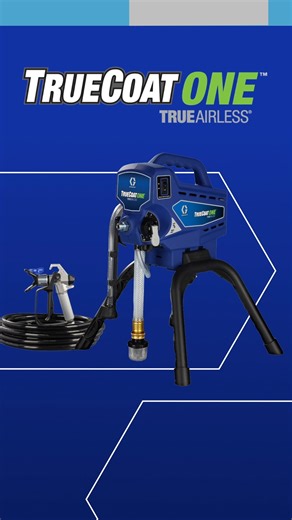 ✨NOW AVAILABLE✨​ Say goodbye to dripping rollers and overlap marks. For a fast & smooth finish, the new Graco TrueCoat One airless paint sprayer is your secret weapon to complete your DIY paint projects.​ 🔹Spray directly from a gallon of paint​ 🔹Simple spray tips to suit a variety of projects​ 🔹Light weight spray gun makes it easy to use​ 🔗 Learn more: https://www.graco.com/us/en/homeowner/product/26dtc1.html | Graco