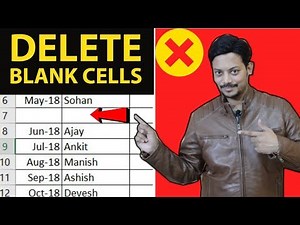 Delete blank rows in excel !! Excel में Row डिलीट करने के तरीके || excel shortcut keys