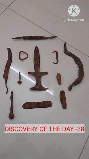 1000 years old iron tools and arrow heads from MP jabalpur area #discovery of the day -28 | జనగామ చరిత్ర