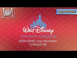 Walt Disney Television Animation logo (2003-2016) remakes (Version 6)