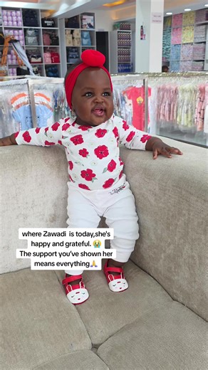 Where this girl is today, she is truly happy and deeply grateful. 😭❤️ The support you’ve shown her means everything. 🙏 You turned up in large numbers to support Baby Zawadi during her sale, and we don’t take it for granted at all. From the bottom of our hearts, thank you for the love, the support, and for believing in us❤️ #babyshopping #momlife #babyshop #newborn #nilababyshop