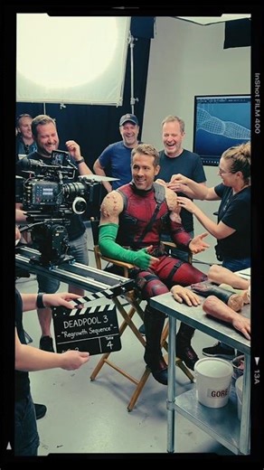 Behind the Scenes of Deadpool 🎬 | AI Reveals Secrets You Never Knew About Wade Wilson! 😱🤖🔥#Deadpool