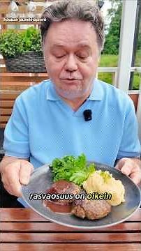 Naudan jauhelihapihvit ohje #food