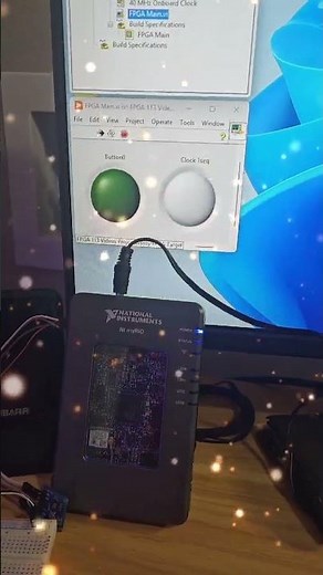 MyRIO testing a FPGA an RT using #LABVIEW