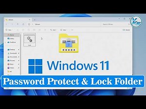 ✅ How To Password Protect And Lock A Folder on Windows 11
