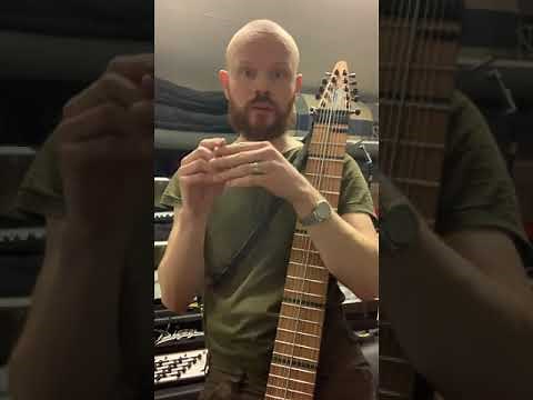 Chapman Stick demonstration/introduction: Tuning, Playing style, Sound processing etc