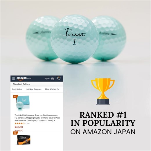 Trust Aurora — Innovative Crystal Urethane. Luxury in Every Swing. Most colored golf balls use Surlyn — hard, plastic-like, and not built for serious play. Trust Aurora is different. Its innovative Crystal Urethane cover delivers the soft feel, spin, and control of a tour ball — wrapped in luxurious, fashion-forward colors that turn heads on every fairway. ✅ Crystal Urethane innovation — tour-level spin, control, and soft feel ✅ Luxurious crystal colors — refined, vibrant, and made for golfers w